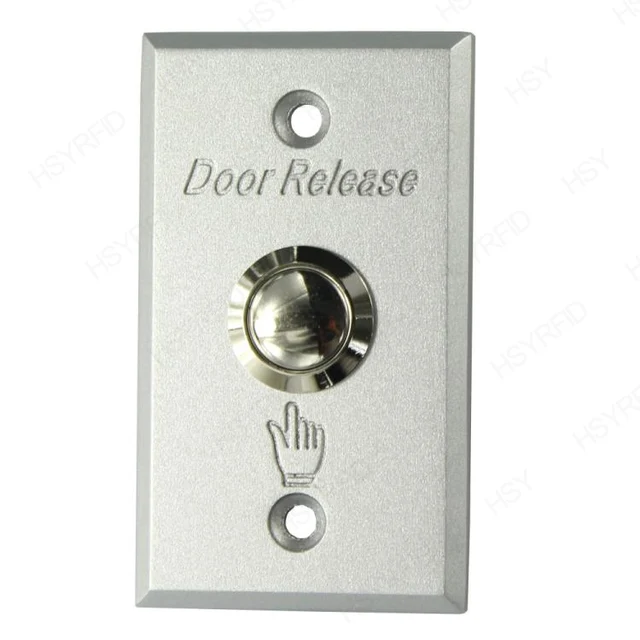 E03 Aluminium Door Release Exit Button Push to Open Door Access Control Exit Button