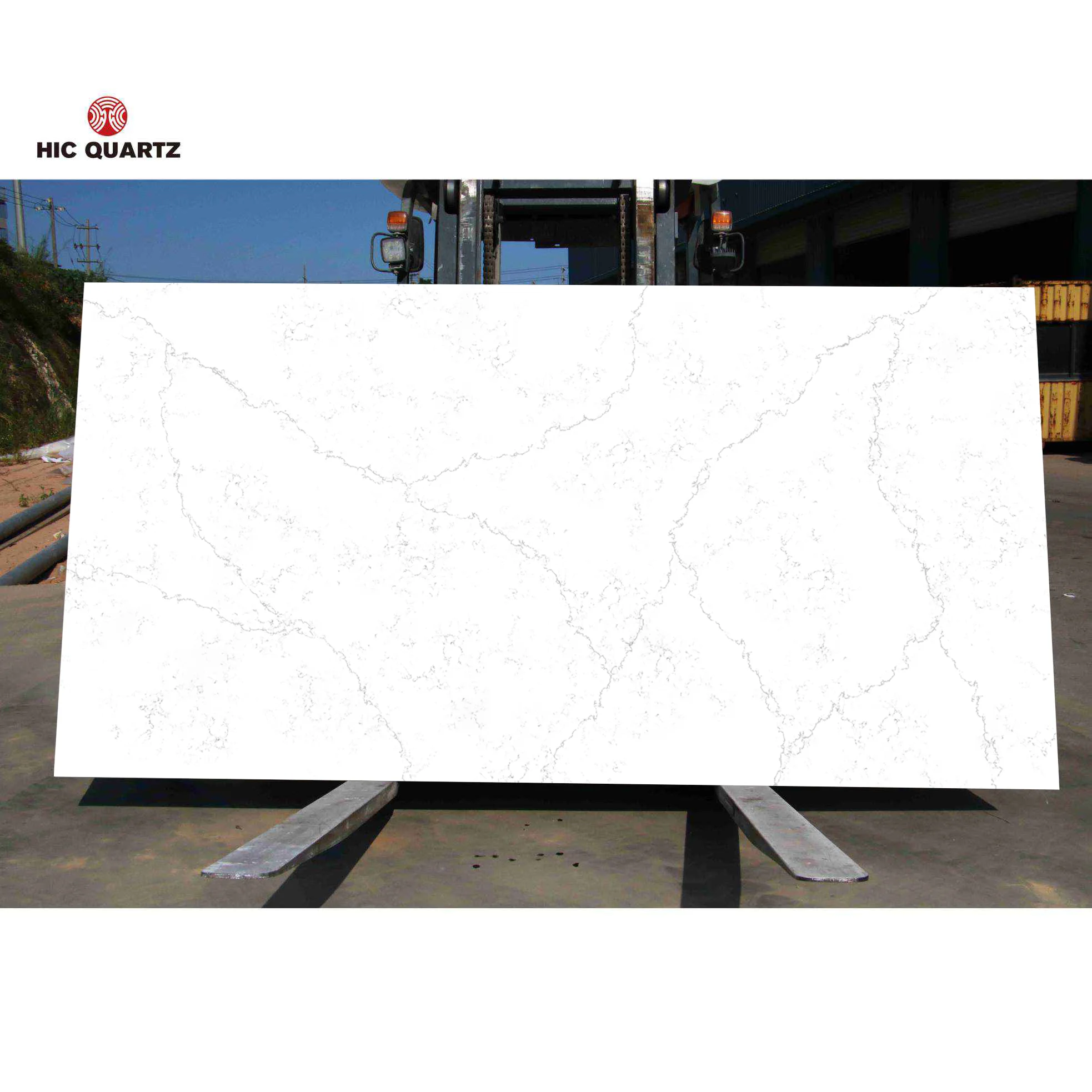 Factory Direct Price Alabaster White Black Smooth Lines Artificial Quartz  Engineered Stone for Countertops Vanity Top Table Tops