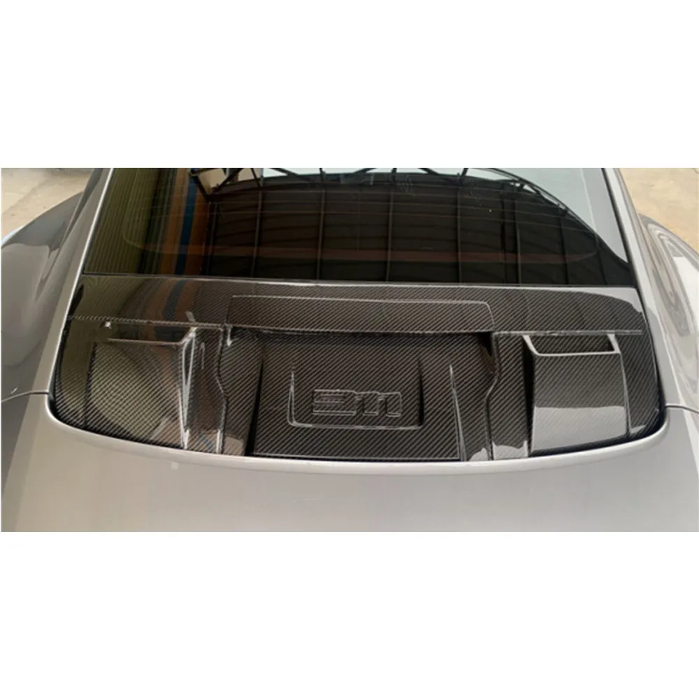 Dd Style Carbon Fiber Rear Trunk Vents Cover Fit For Porsche 911 992