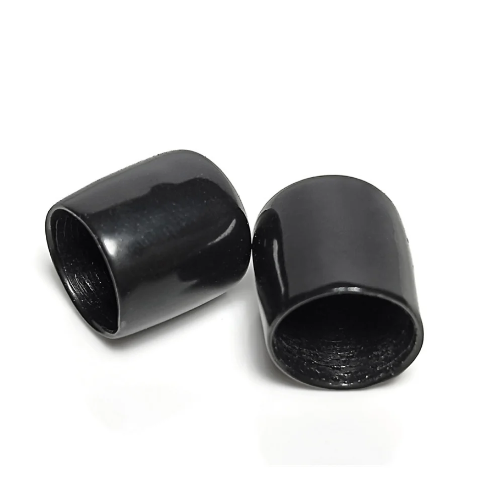 Factory supply Waterproof black connector plastic end rubber sma dust protection cap caps