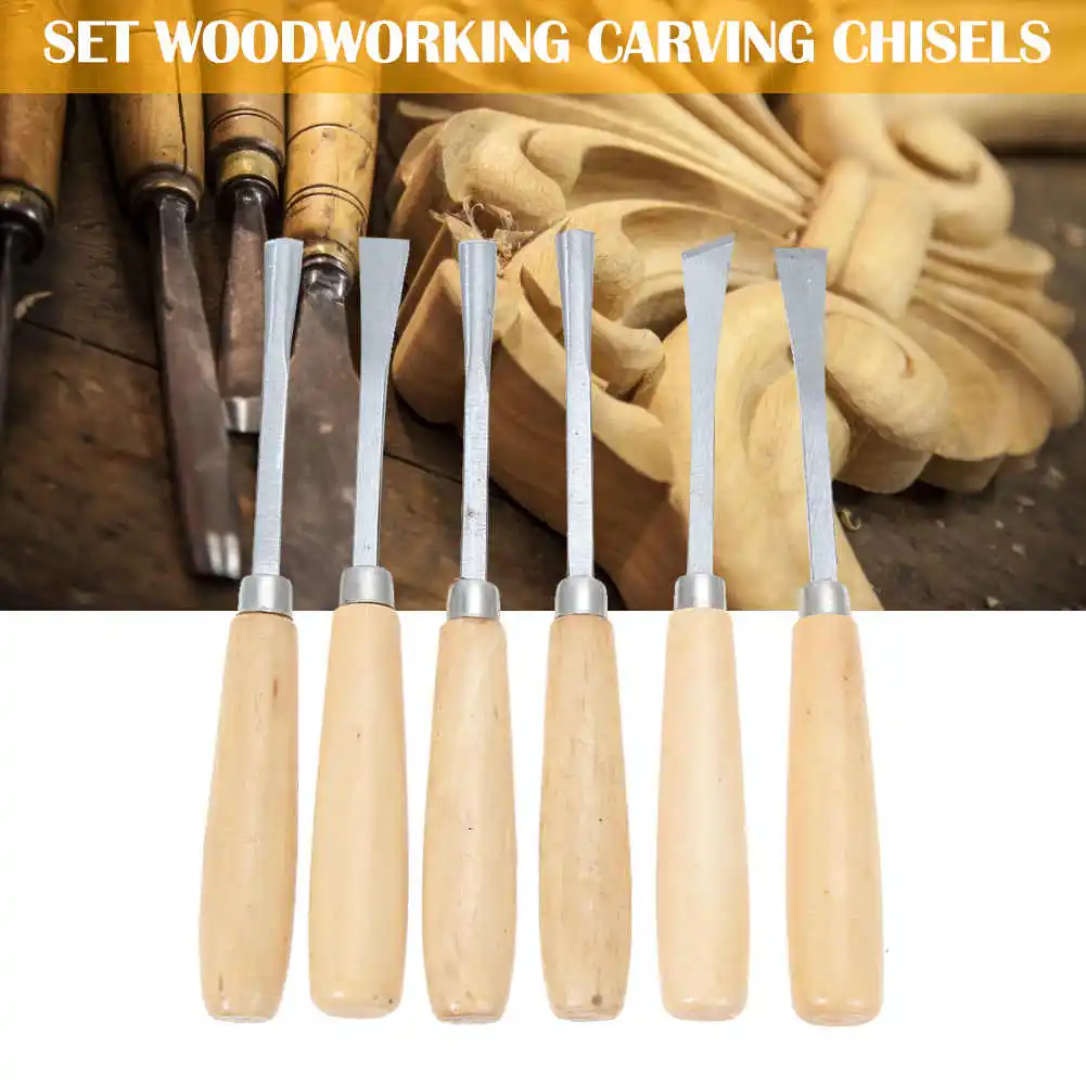 Wood Carving Tools Chisel Woodworking Cutter Hand Tool Set