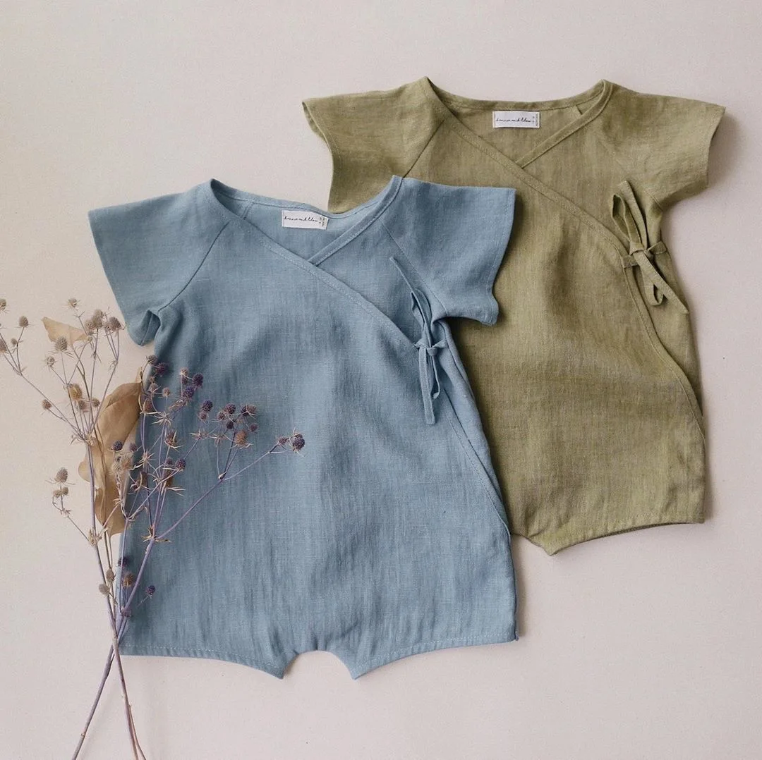 Summer Infant Toddler Clothing Short Sleeve Kids Jumpsuit Overalls