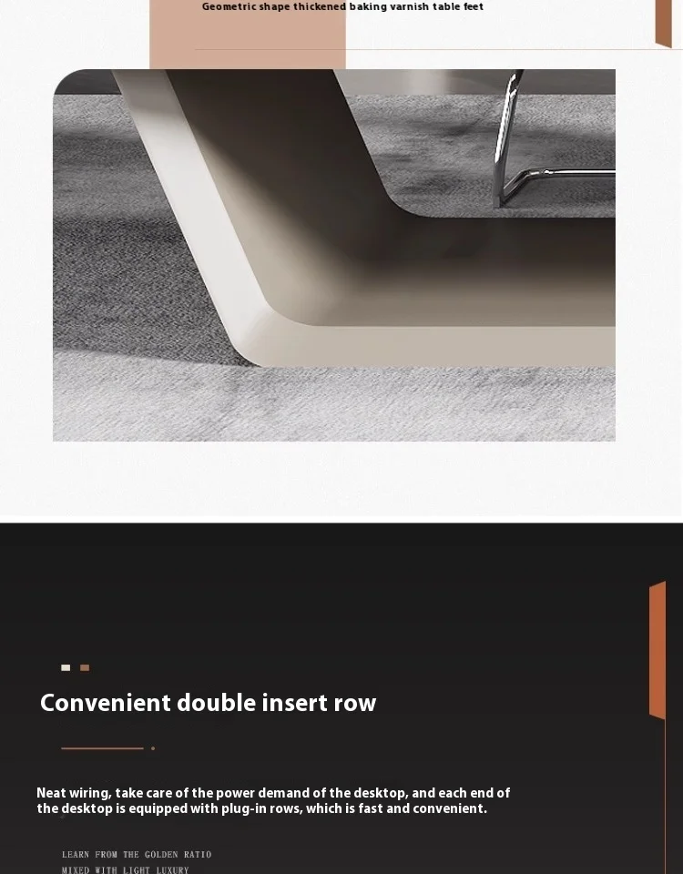 Modern Wood Extendable Conference Table for Hotel & School Use Large Creative Negotiation Commercial Office Furniture