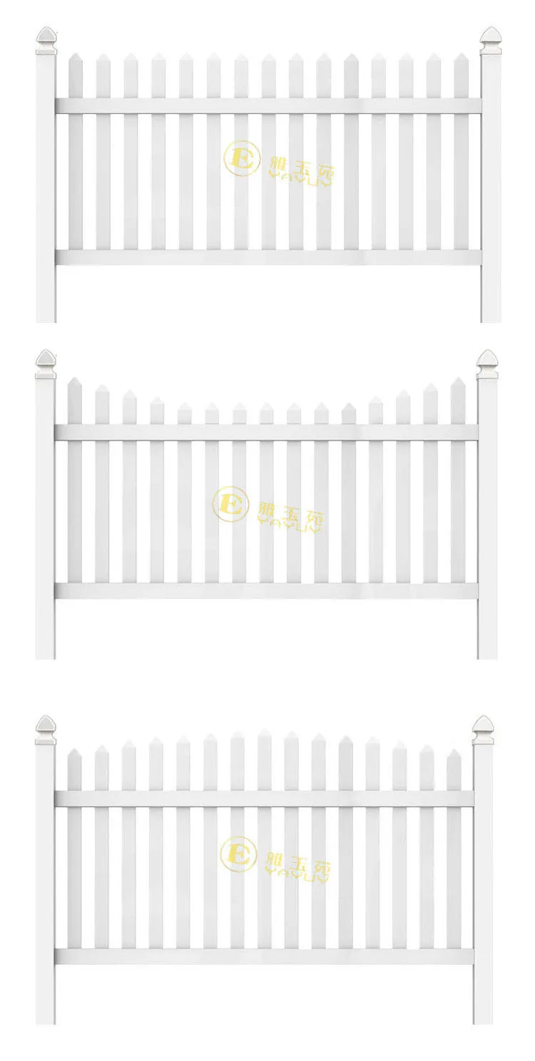 Manufacturer White Gothic Picket Vinyl Fence Panels Buy No Fading Uv