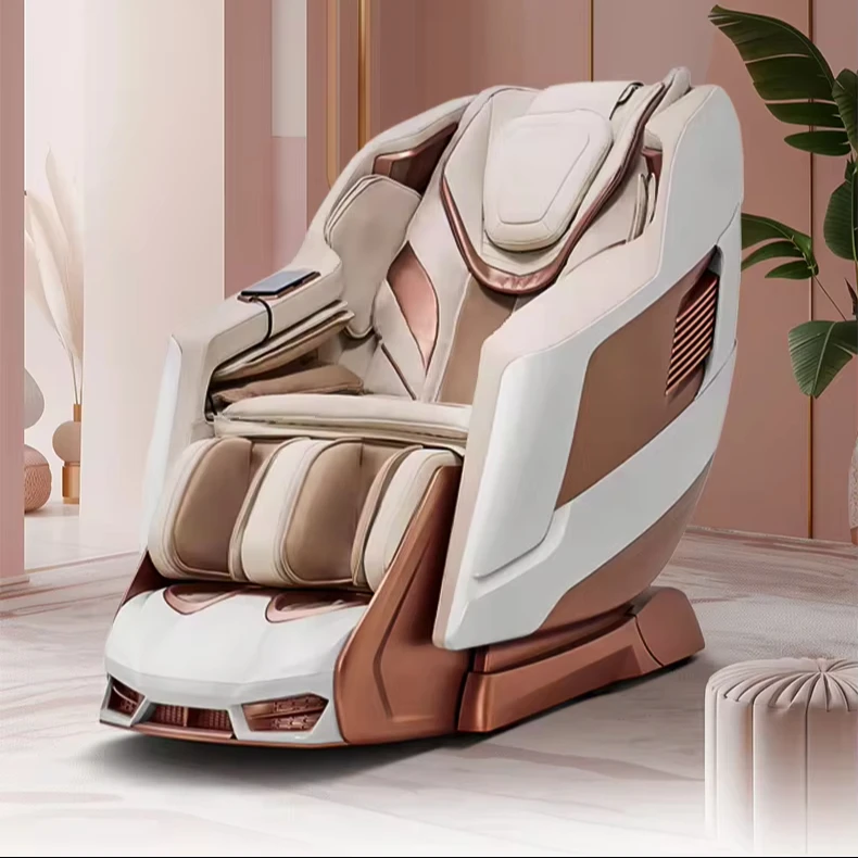 GUOHENG Full Body Massage Chair Luxury 4D Zero Gravity Shiatsu Electric Heating SL Track Massage Chair