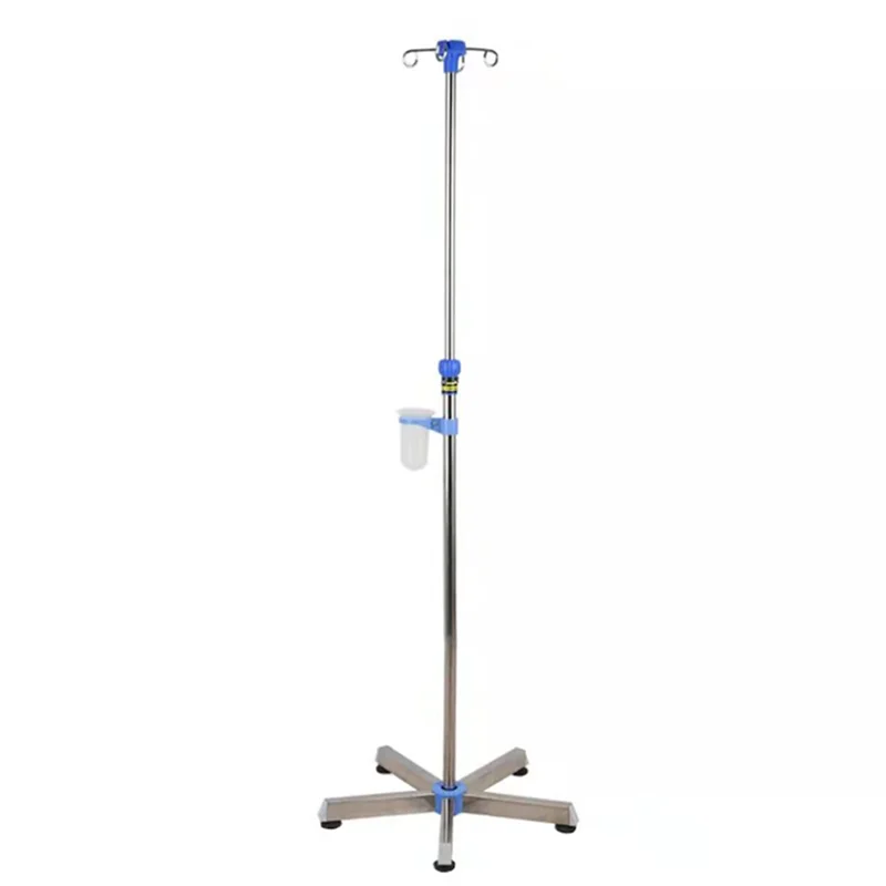 Медицинская фурнитура IV Pole, медицинская подставка для инфузии, регулируемая по высоте подставка для капель IV