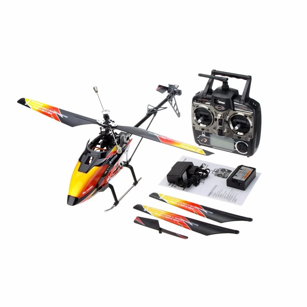 Wltoys V913 RC Helicopter - 2.4G 4CH MEMS Gyro Fun Gift