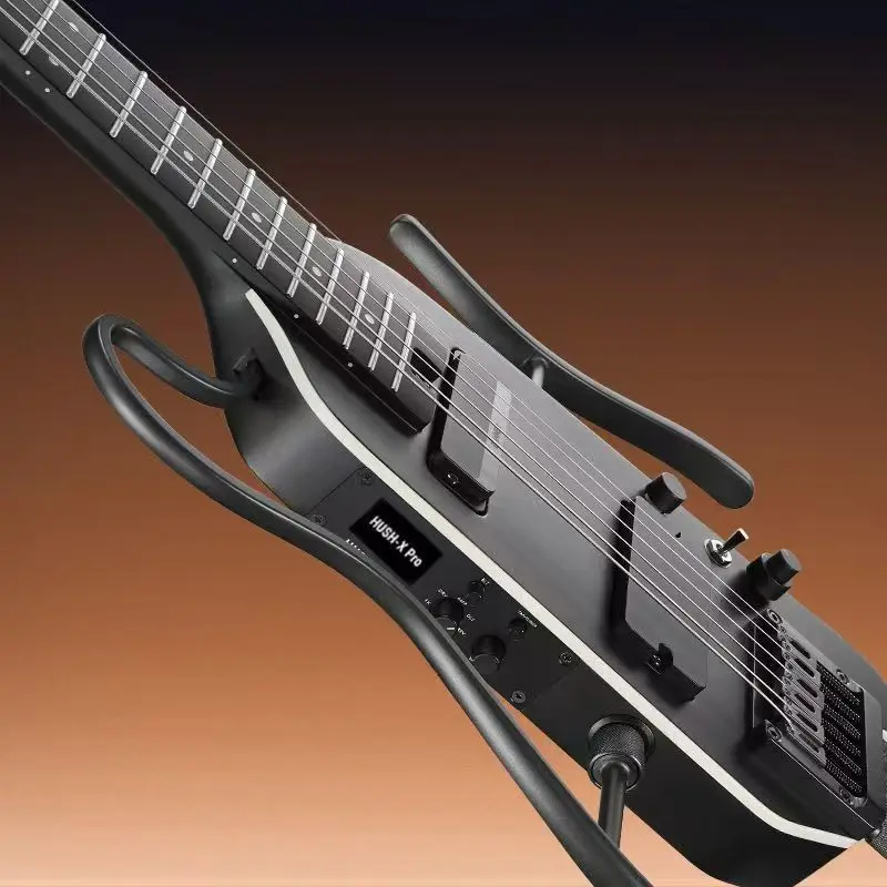 Portable Headless Electric Bass Guitar with Rosewood Fretboard