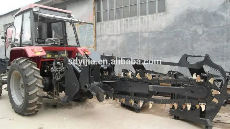 Factory Price Ditcher Crawler Rock Wheel Trencher Machine Easy Operate Trencher Machine Soil Pipeline Trencher