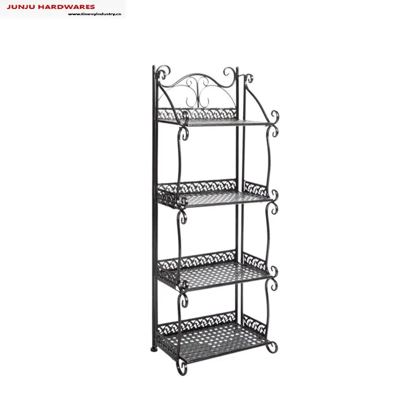 Hot Sale Storage Rack System of Iron Rack Stand with 4-layer