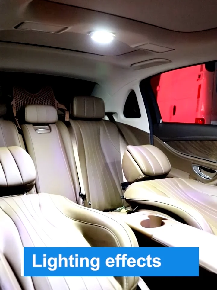 High Brightness Reading Light Colorful Rgb Auto Led Interior Car