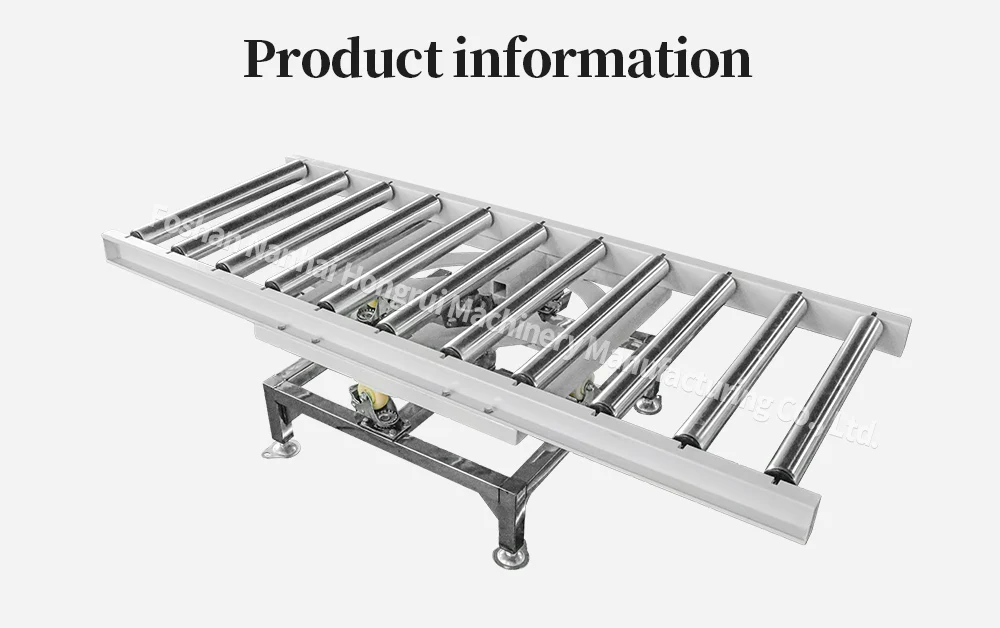 Simple operation and manual rotation of the roller table, lightweight design for flexible rotation supplier