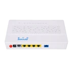 Voip Telephone VOIP FTTH ONU Telephone Port 4FE+POTS FTTH GPON ONT Modem For FTTX FTTH Solution