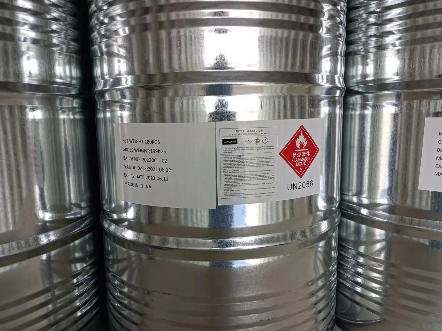 Butylene Oxide Solvent Tetrahydrofuran THF CAS 109-99-9 with Competitive Price
