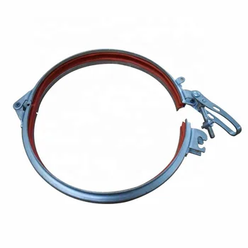 Abrazadera De Liberación Rápida De Aluminio De 3.5" (90mm) - Con Brida En V Para Tubos De Admisión O Turbo, Color Negro