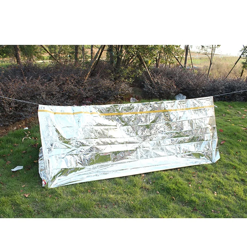 Tenda Di Sopravvivenza Mylar Per 2 Persone - Ultra Leggera, Impermeabile, Per Escursionismo E Emergenze