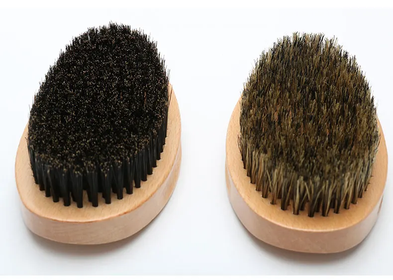 Заводская цена лидер продаж 360 кисточка с изогнутыми волнами для мужчин уход за мягкими средними жесткими волосами щетка