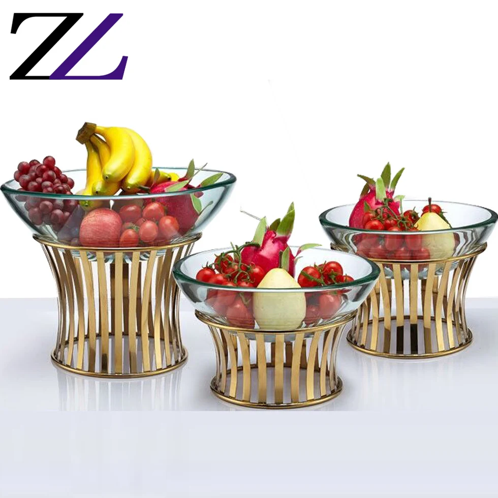 Hotel Buffet De Salon Counter Tableware Tools Design Gold Catering White Ceramic Serving Dishes Platter Buffet Plate Stand