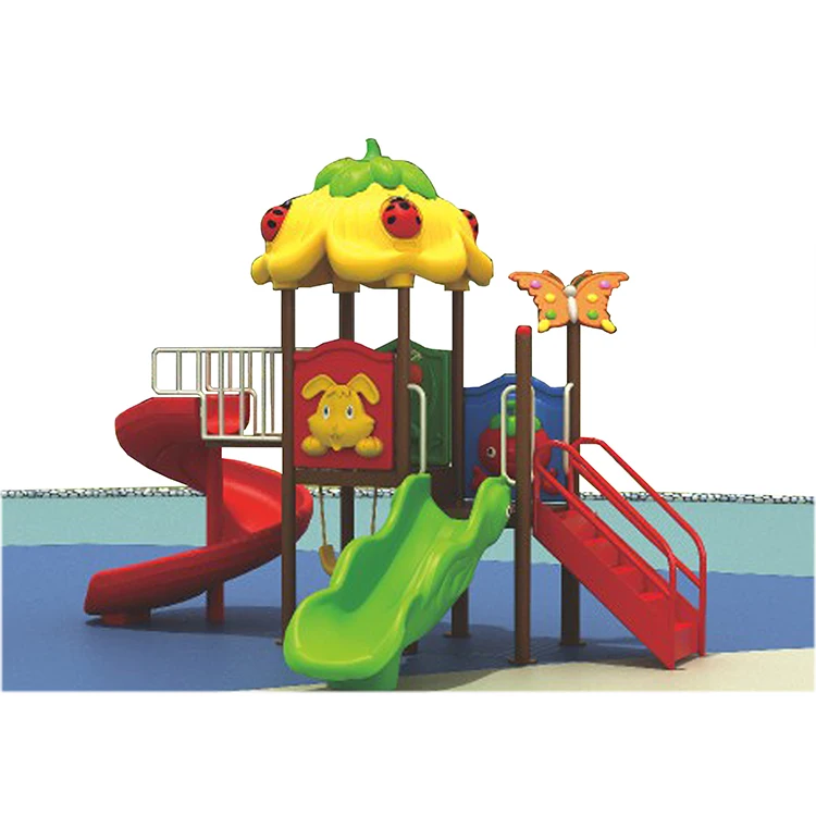 Backyard Children Play Ground Playground Equipment Outdoor Playground Toys  Children Outdoor Playground Big Slides for Sale