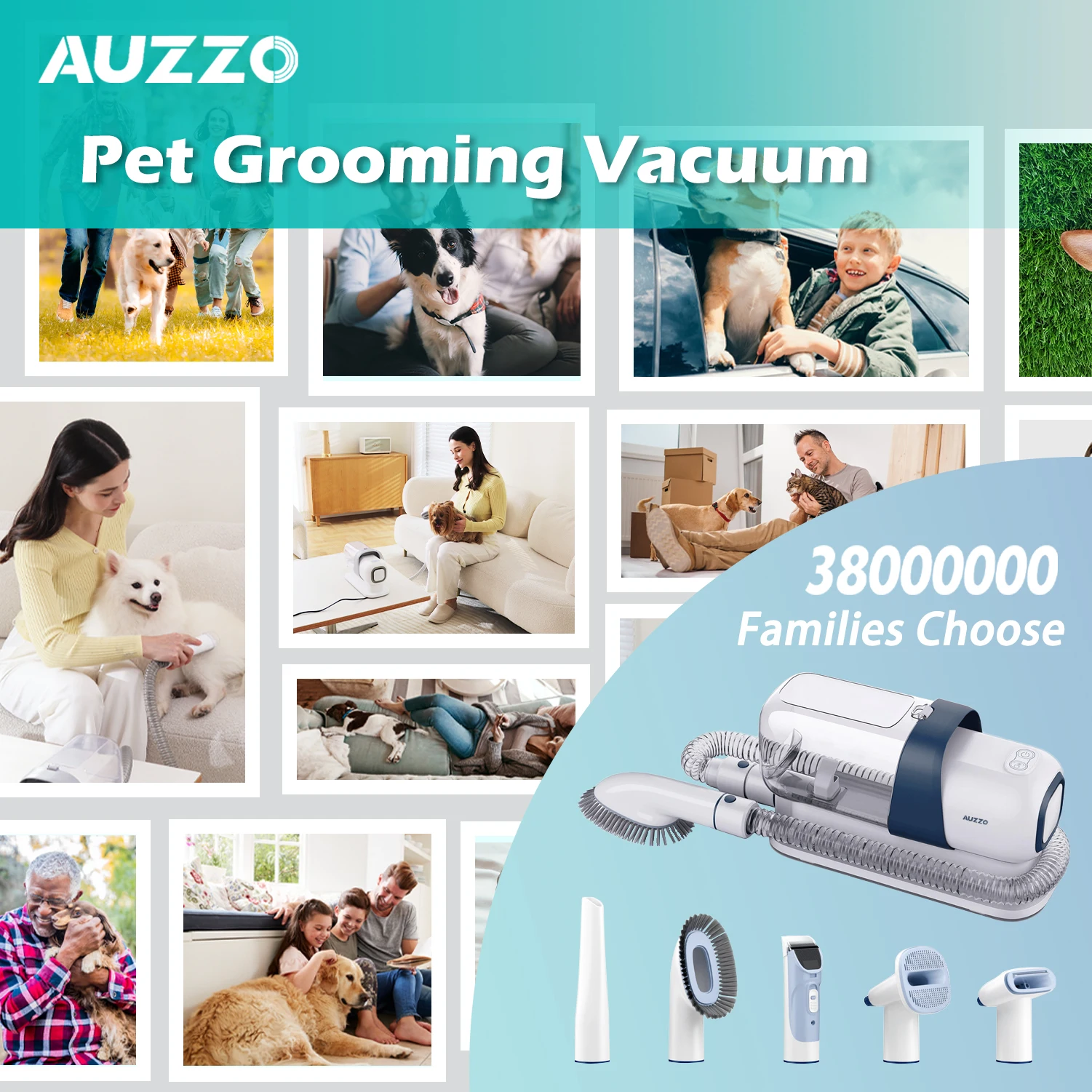 Wholesale Price Pet Grooming Kit Vacuum Cleaner P1 Pet For Dog And Cat