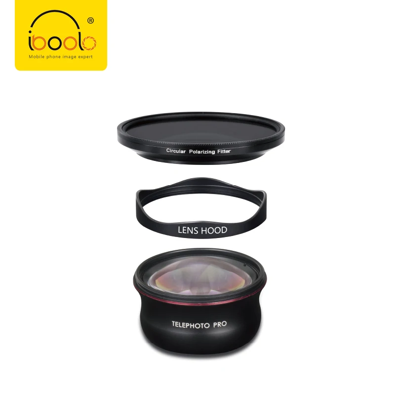 IBOOLO OEM Customized Phone Lens 60MM PRO with Polarized Filter Tele Portrait Lens for Mobile Phone
