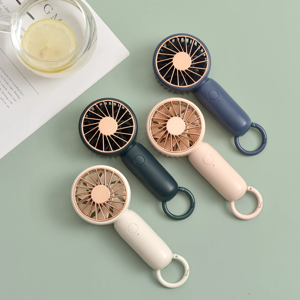 2024 Handheld Factory Low Price USB Office 5V Portable Desktop Mini Usb Handheld Pocket Rechargeable Cooling Fan