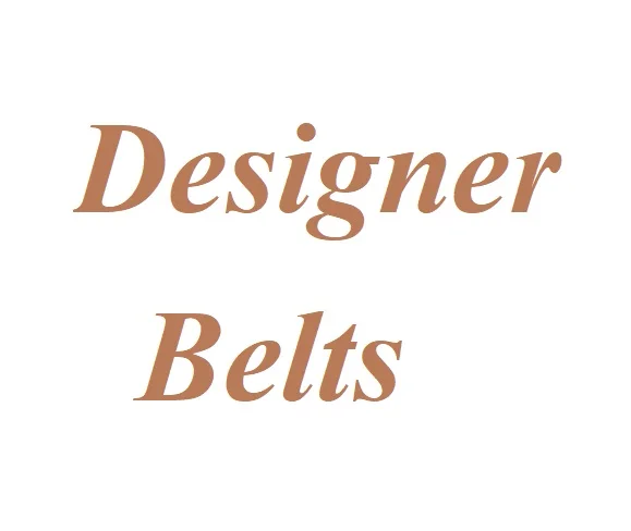 Children Luxury Western Leather brand designer Stretch Waist Kids Elastic Belts