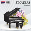 21194 - Pianoforte con fiori stabilizzati - 841 pezzi