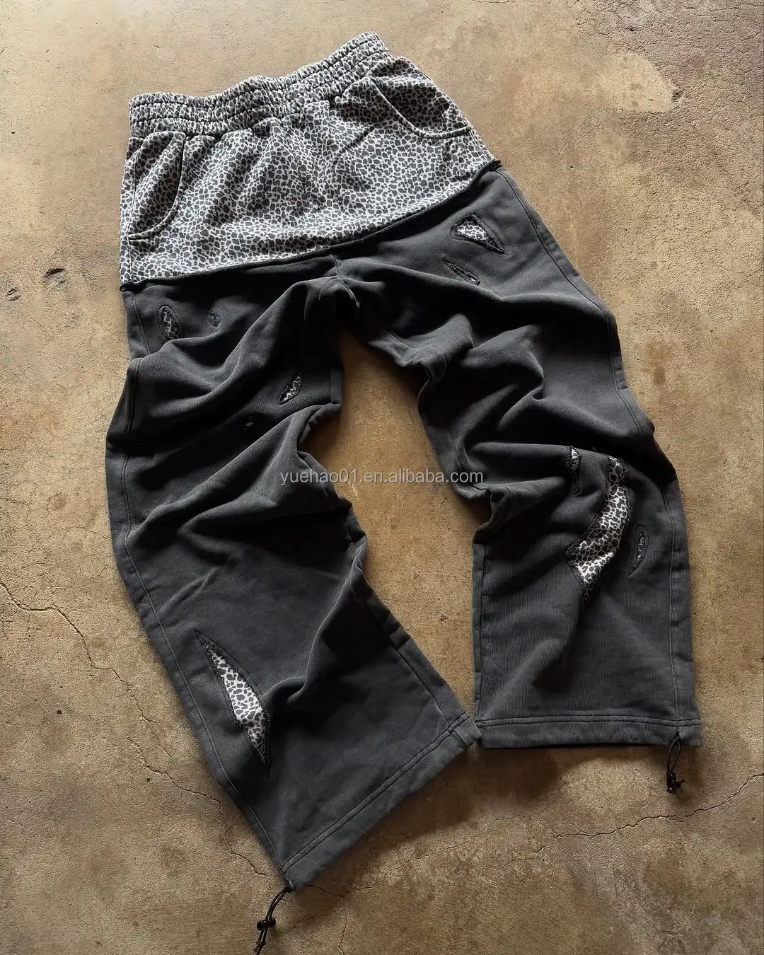 reversal ATHLETIC WEAR LEOPARD 上下セット reversal ATHLETIC WEAR LEOPARD 上下セット reversal.dogi.design.works