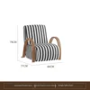 Motif noir et blanc style B