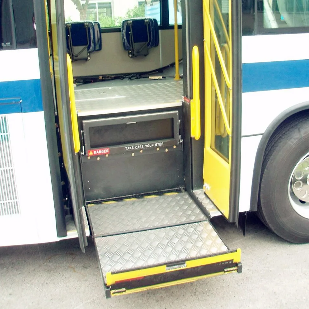 WL-STEP-B-1200 Series Hydraulic Wheelchair Lift for Bus with CE certificate loading 300kg
