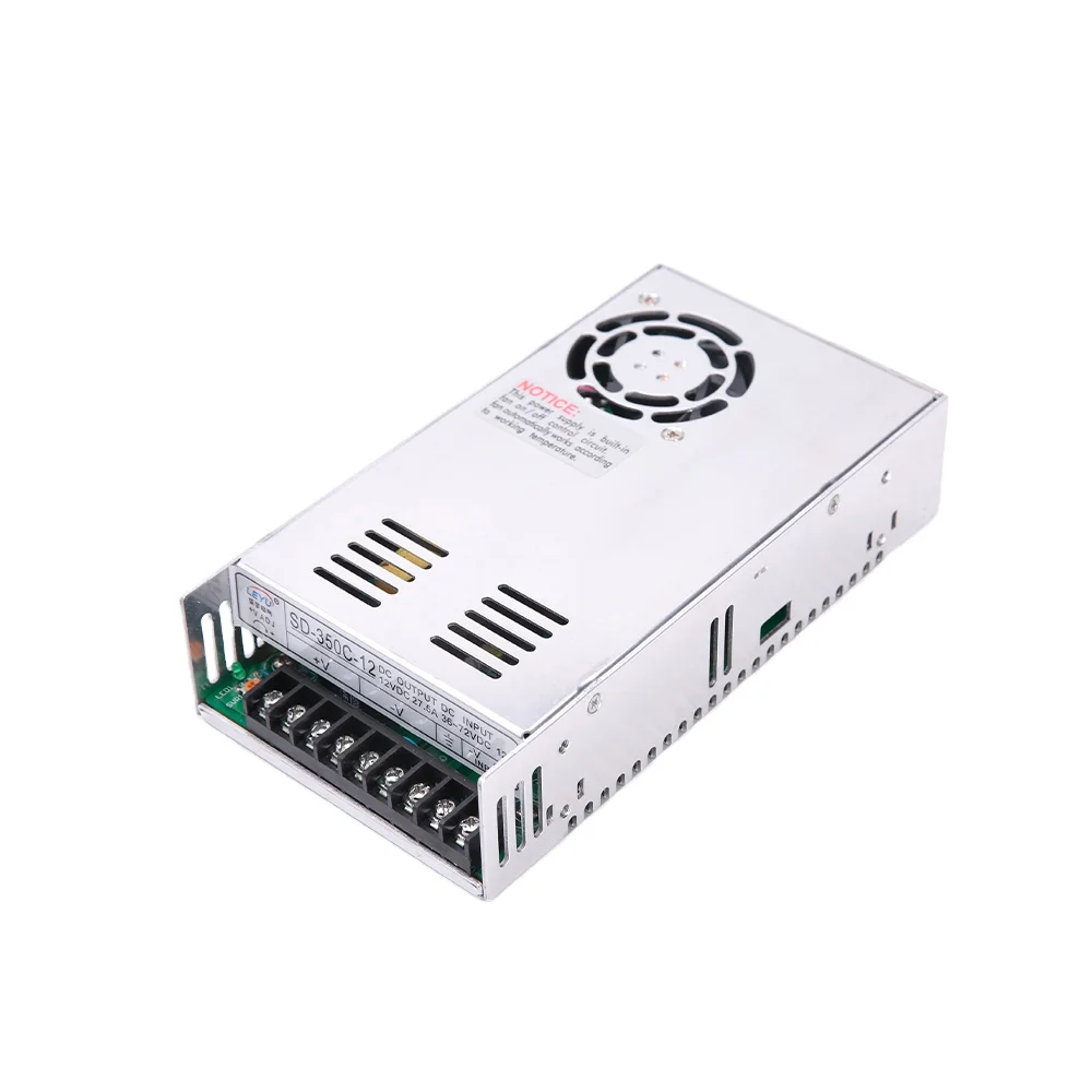 SD-350C Single Output Dc Dc Frequency Converter 36~72V to 12V 24V 36V 48V Inverter Motor Drives Solar Panel Power Converter