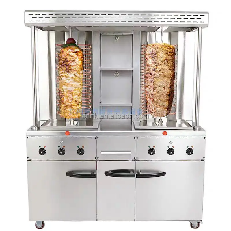 ケバブショベル Amazon | ジャイロ グリル回転ケバブ マシン商業キッチン | Li