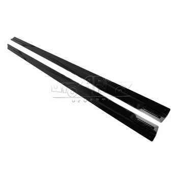 Haosheng Auto Accessories Upgrade Parts ABS Plastic Carbon Fiber RS Style Side Bumper Lip Side Skirts For Honda City 2020