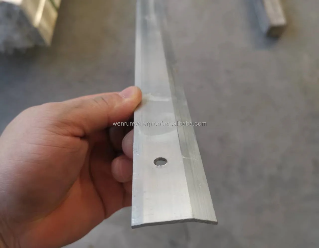 Roofing Waterproof Membrane Block Termination Lip Flat Channel Bar