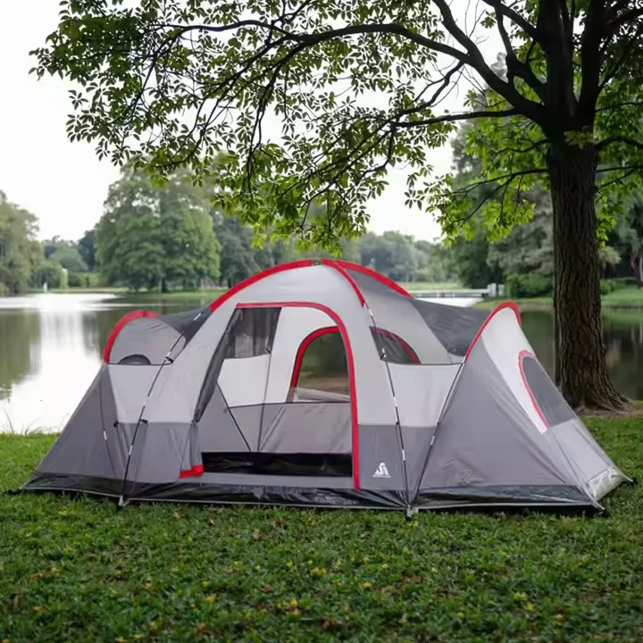 High Quality Double Layer Waterproof Material Relaxation Use Large Space Outdoor Tent for Camping,hiking 6 High Quality Double Layer Waterproof Material Relaxation Use Large Space Outdoor Tent for Camping,hiking - Image 6