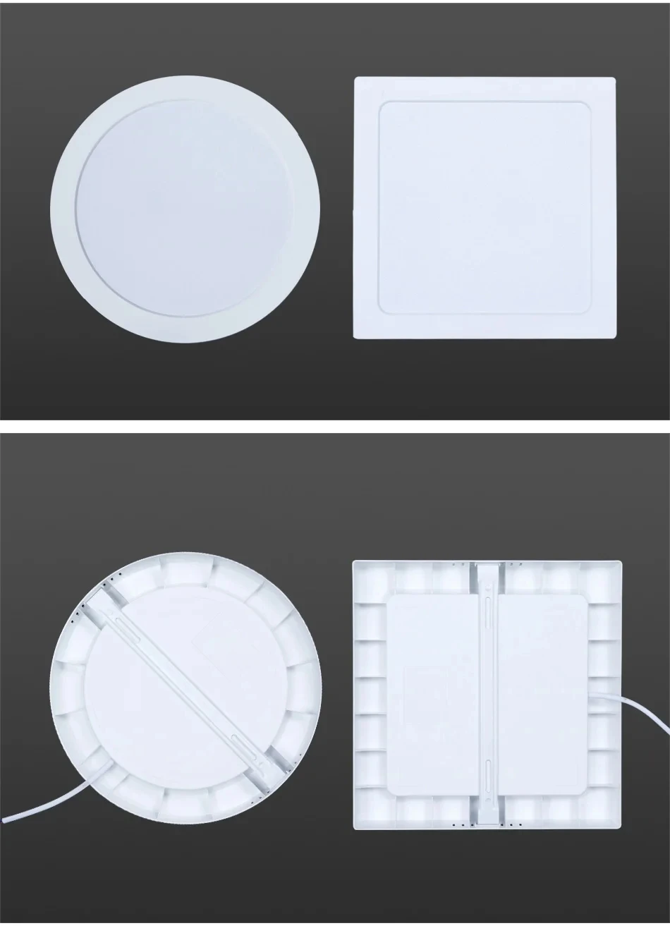 Indoor Lighting Recessed Mounted Slim Round & Square Energy Saving Led ...