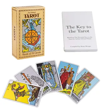 High Quality Custom Wholesale Printing Golden Edges Oracle Tarot Deck Affirmation Cards With Book Instruction
