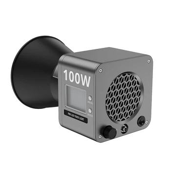 100W Bi-Color Adjustable High CRI Ra>95 LED Video Light with Remote Control for Studio Video Film Photography detail image