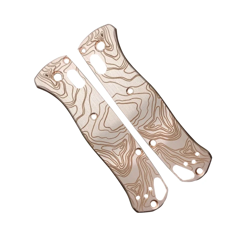 Custom Engraved Knife Scales For Benchmade Bugout 535 Folding Knife