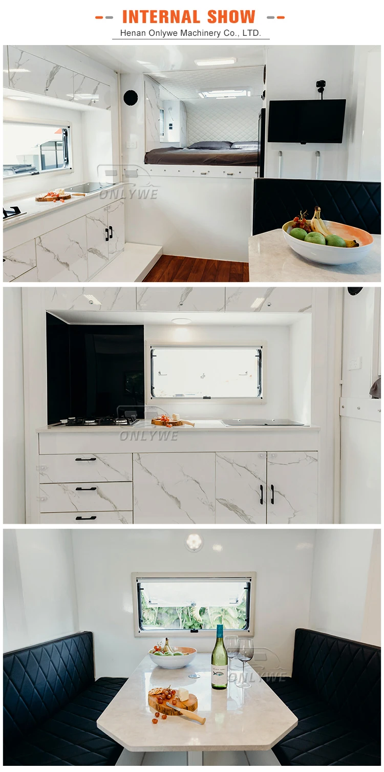 Onlywe Custom Large Camping Travel Trailer Rv Campers Motorhomes Off