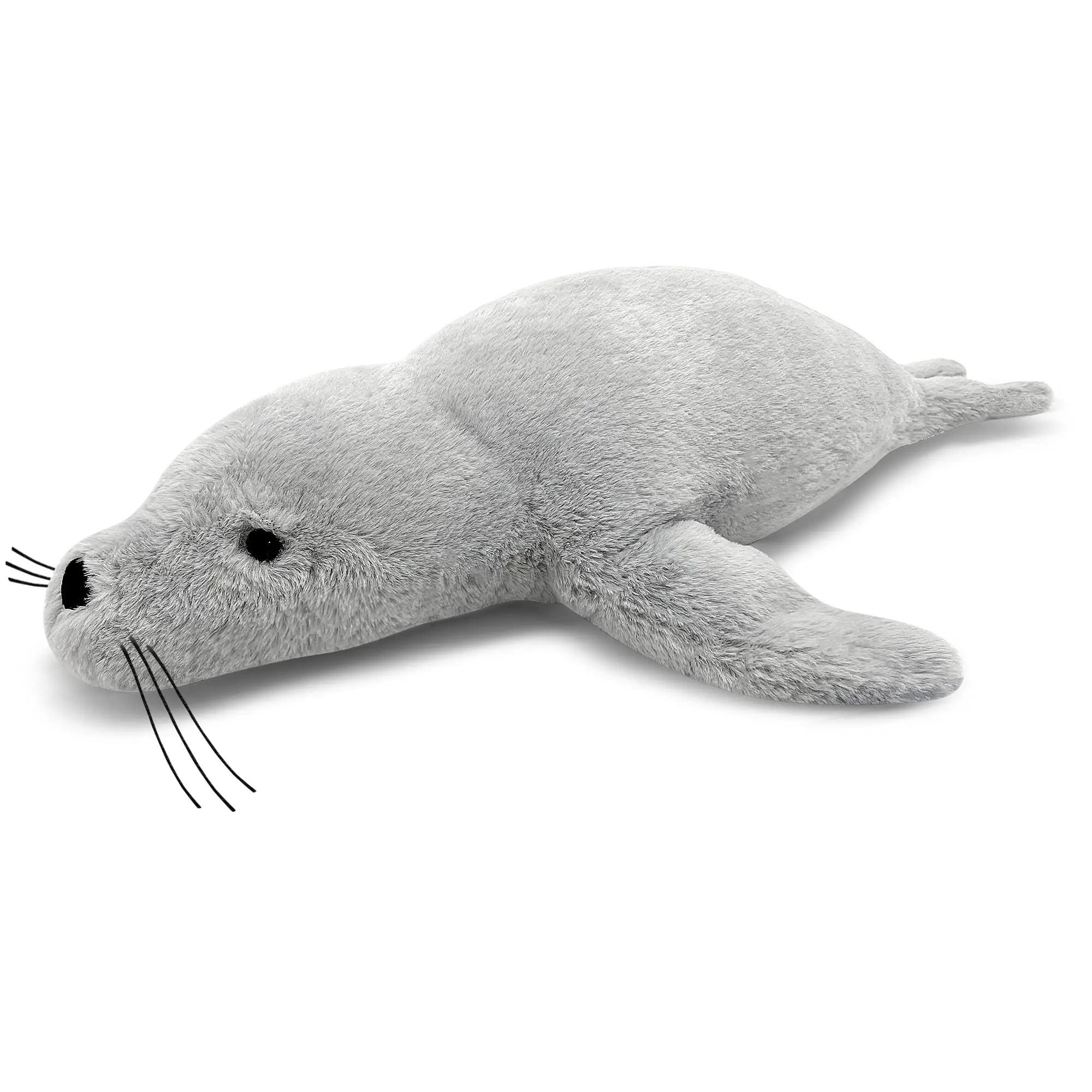 Hot Selling Seal Weighted Stuffed Animals,Gift For Kids - Grey Hug Seal ...