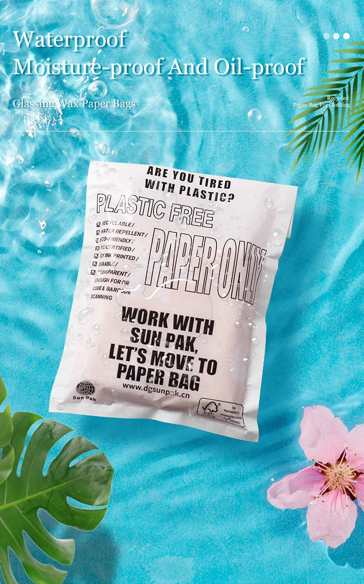 Custom Recyclable Art Paper Packaging Biodegradable Self-Seal Semi ...