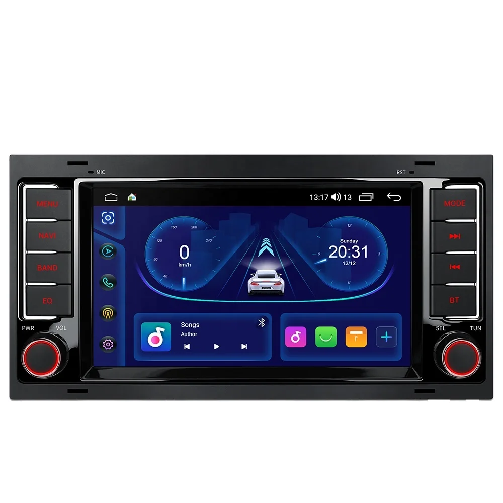 XTRONS 7 Inch Octa Core Android Navigation Car Stereo 4G LTE 4+64GB DSP RDS IPS Display for Volkswagen Touareg