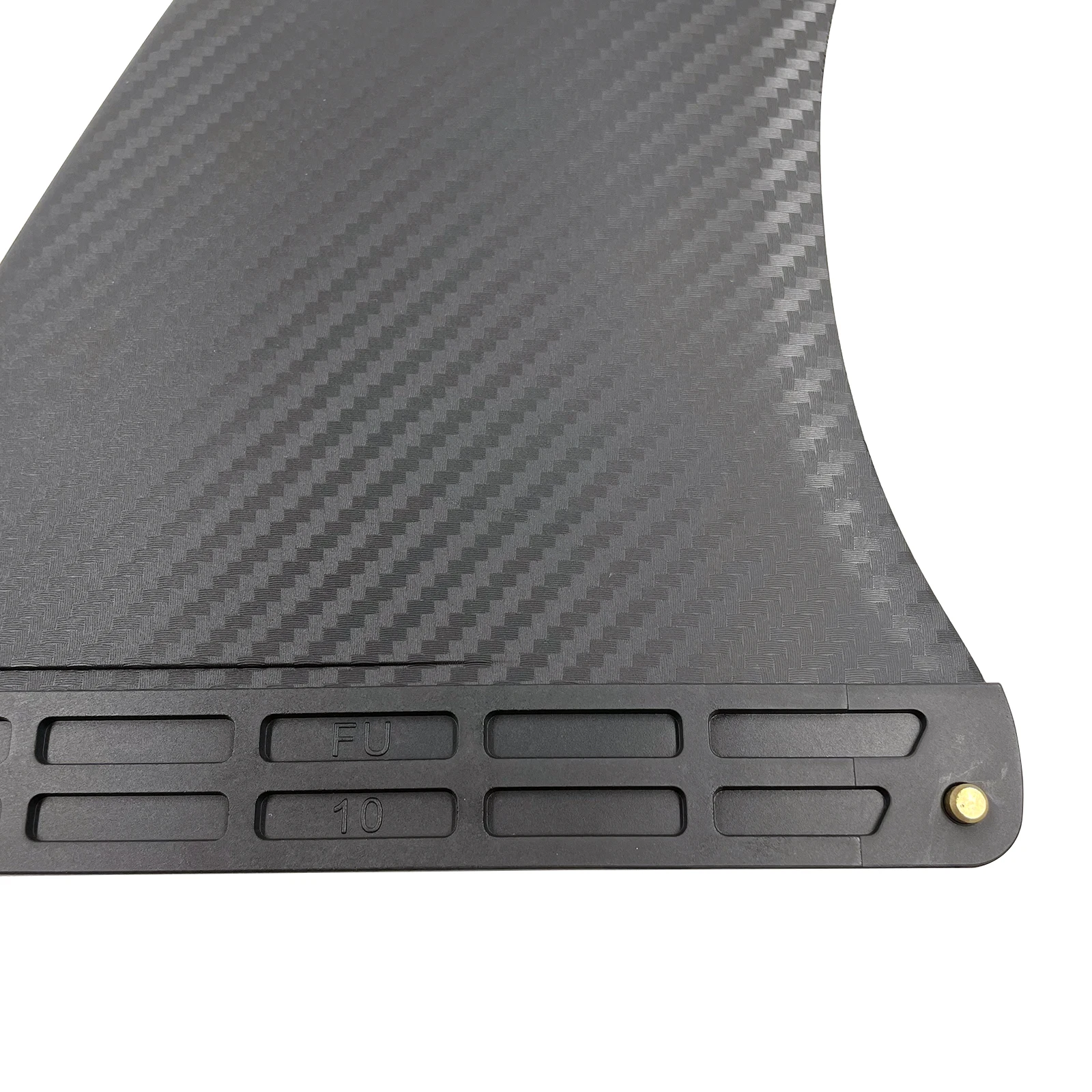 Customized Surfboard Fin 10inch Plastic Single Fin Line Texture