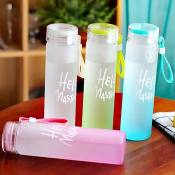 wholesale frosted portable glass hydro cute