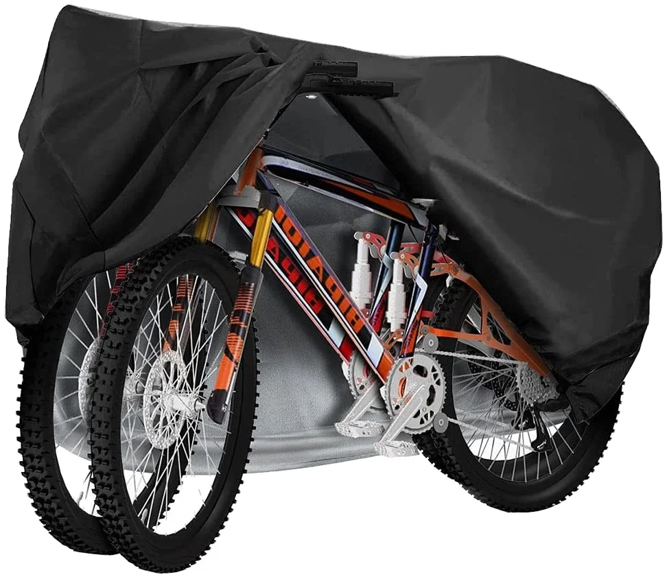 Waterproof Push Bike Covers Woqi 190T Fabric Bicycle Storage Bike