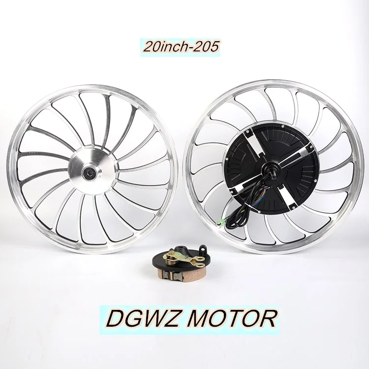 20 Inch Electric Bicycle Hub Motor - 350W & 500W Brushless