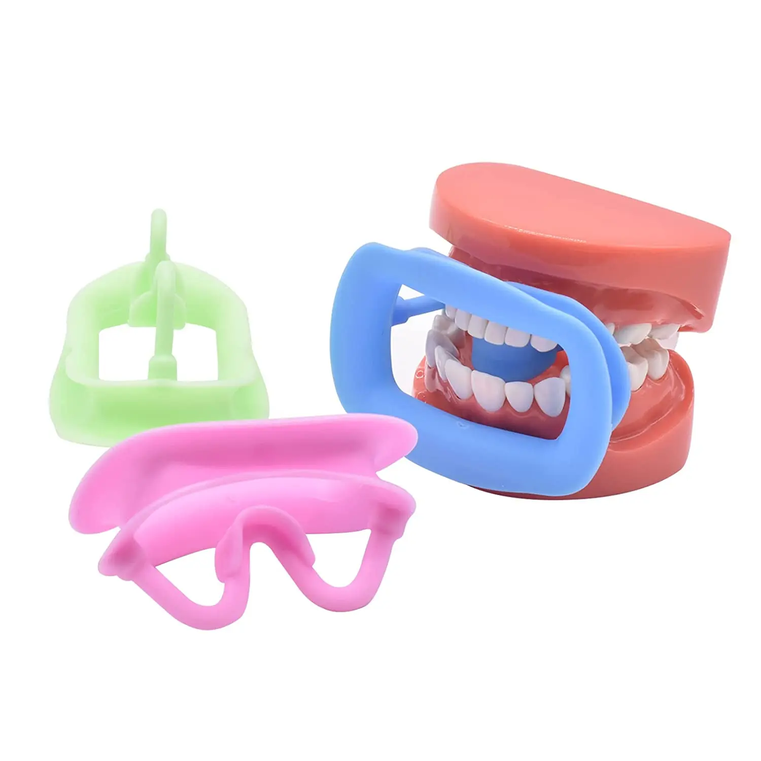Dental Cheek Retractor Silicone Teeth Mouth Opener O Shape Lip ...