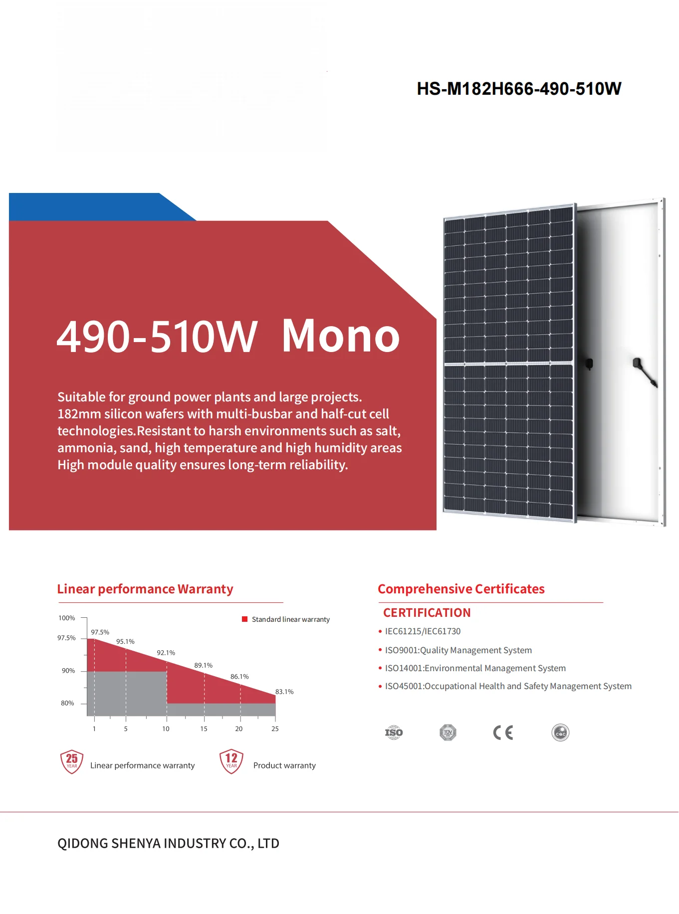 Solar Panels Certificate Single 550 Watt Solar Panel 540w 545w 555w ...